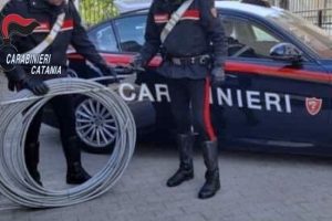 Catania, 47enne di Paternò sorpreso a rubare 30 kg di rame in una cabina Enel: arrestato