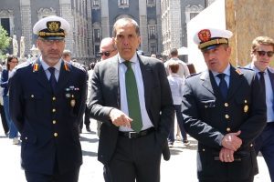 Catania, Trantino presenta i nuovi vertici della Polizia locale Peruga e Blasco: “Missione importante”