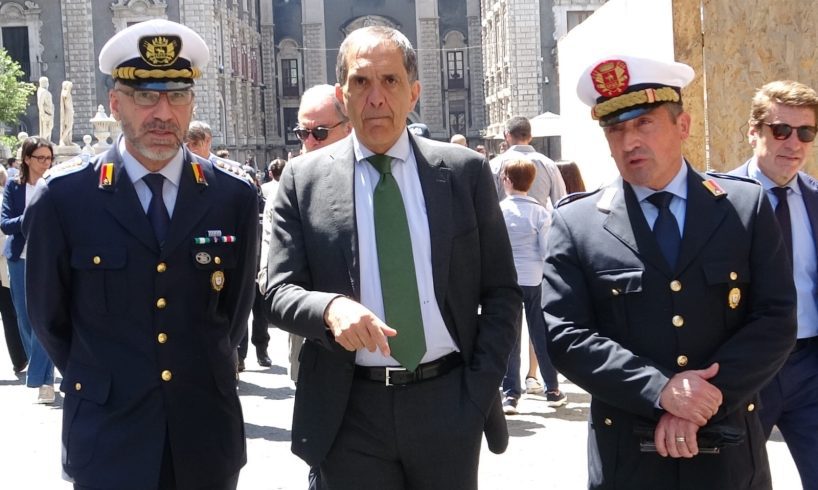 Catania, Trantino presenta i nuovi vertici della Polizia locale Peruga e Blasco: “Missione importante”