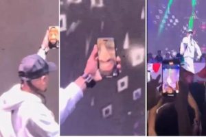 Catania, al concerto del 1° Maggio Baby Gang si videocollega e canta con Niko Pandetta rinchiuso in carcere: è polemica