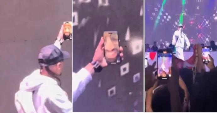 Catania, al concerto del 1° Maggio Baby Gang si videocollega e canta con Niko Pandetta rinchiuso in carcere: è polemica