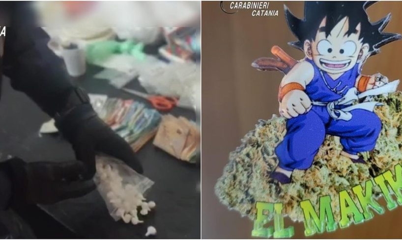Catania, arrestato “El Makiko” spacciatore del Borgo: ai clienti droga e gadget con la propria effigie