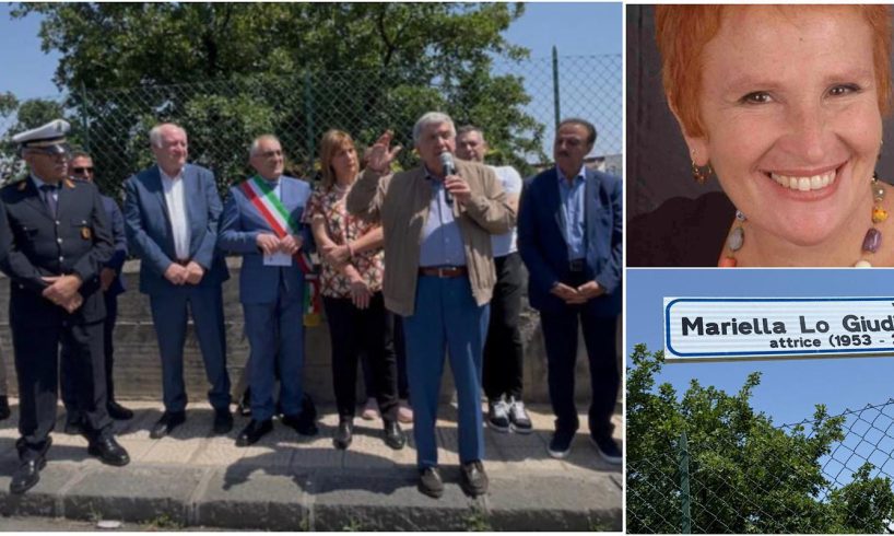S. G. la Punta, dedicata una strada all’attrice Mariella Lo Giudice: iniziativa di “Sotto il Tocco”