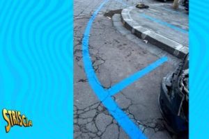Paternò finisce su “Striscia la Notizia” per un parcheggio… a forma di banana