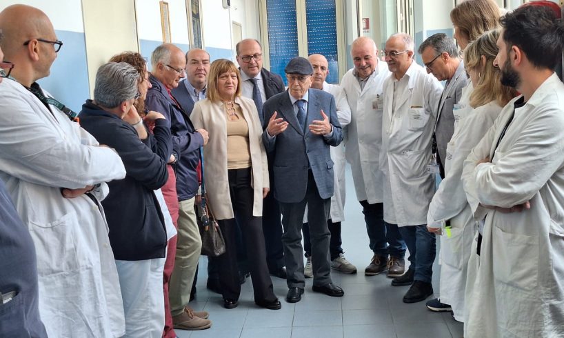 Bronte, Firrarello ringrazia i medici dell’ospedale: “Sono vivo grazie a voi”