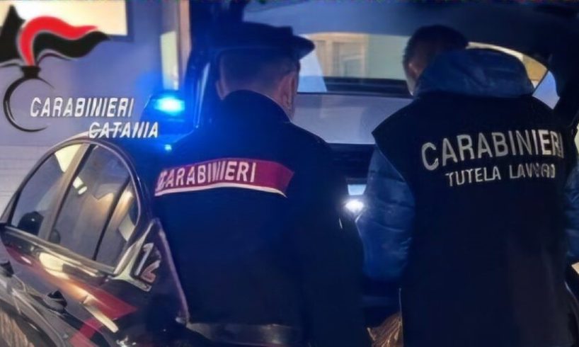 Gravina di Catania, chiuso panificio con lavoratori in nero e telecamere di controllo