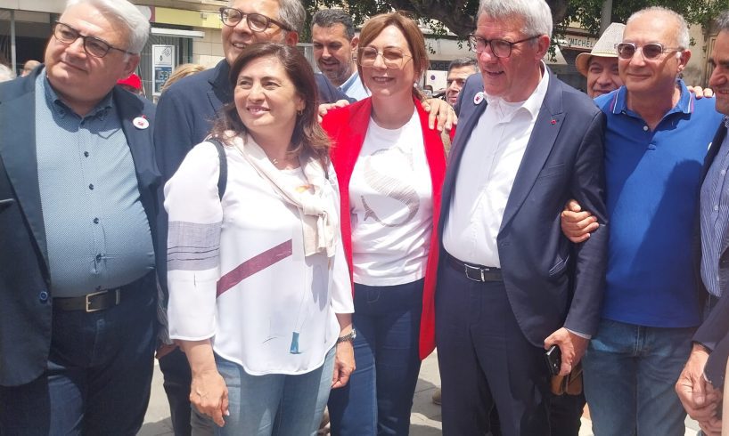 Tappa a Paternó di Landini (Cgil) per il SÌ ai referendum: “Andate a votare”