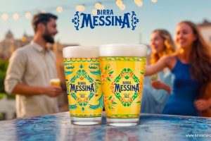 Catania, dal talento di due giovani artiste i due nuovi bicchieri della Birra Messina