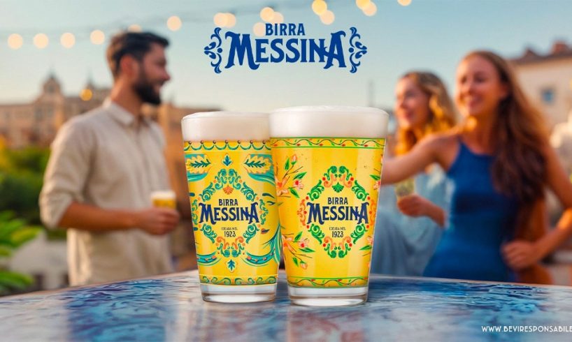 Catania, dal talento di due giovani artiste i due nuovi bicchieri della Birra Messina
