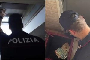 Catania, Polizia sequestra ‘drug room’ in una piazza di spaccio a San Cristoforo: 4 denunciati (VIDEO)