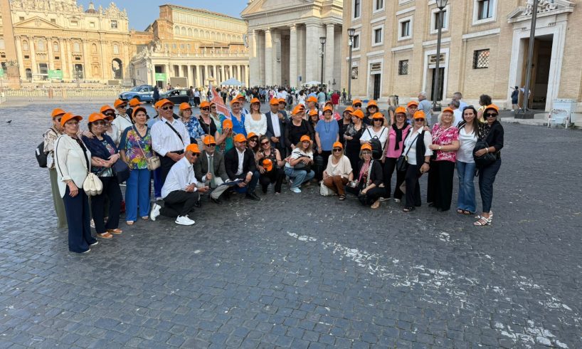 Motta S. Anastasia, pellegrinaggio giubilare per gli iscritti del Centro diurno: in udienza con Papa Leone XIV