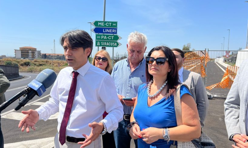 Misterbianco, aperto il nuovo svincolo ‘Lineri’ sulla Tangenziale di Catania. Il sindaco: “Giornata storica”