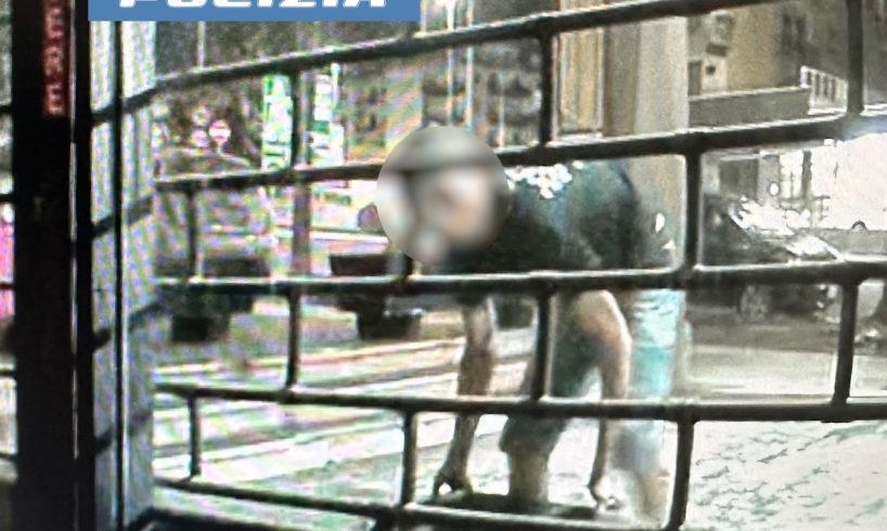 Catania 46enne ruba 100 metri di prato sintetico in negozio di via Giuffrida: denunciato