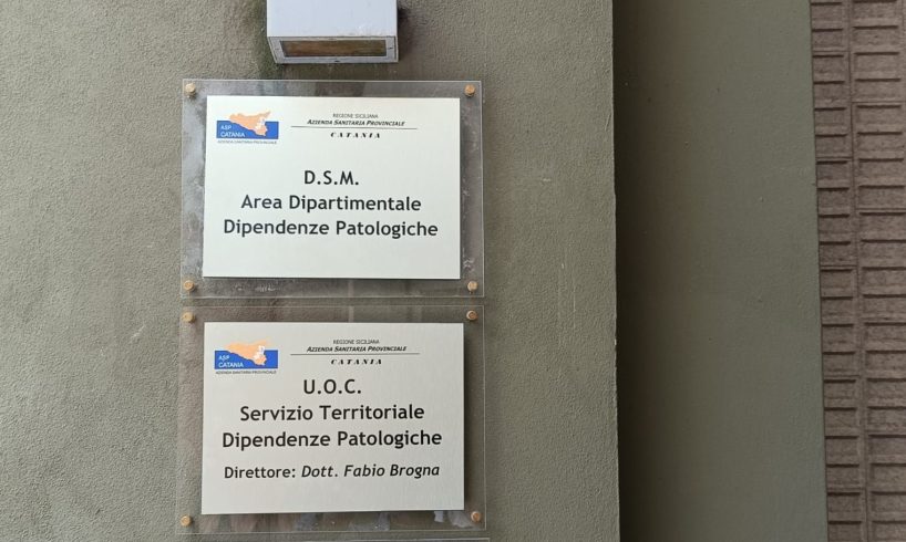Catania, dipendenze patologiche: apre il nuovo Centro di Pronta Accoglienza dell’Asp