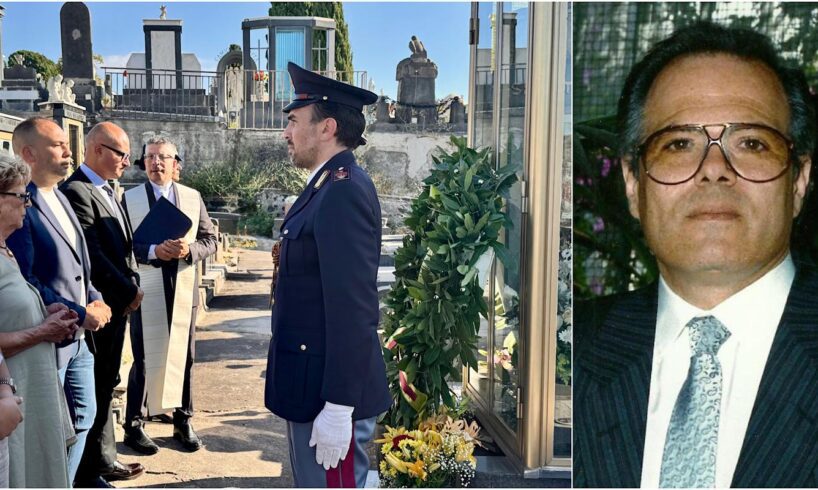 Catania ricorda l’Ispettore Giovanni Lizzio, eroe della lotta alla mafia ucciso 33 anni fa