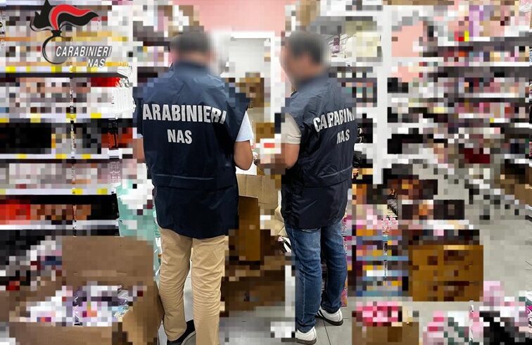 Cosmetici non sicuri e carenze antincendio: sospeso ingrosso nell’hinterland catanese