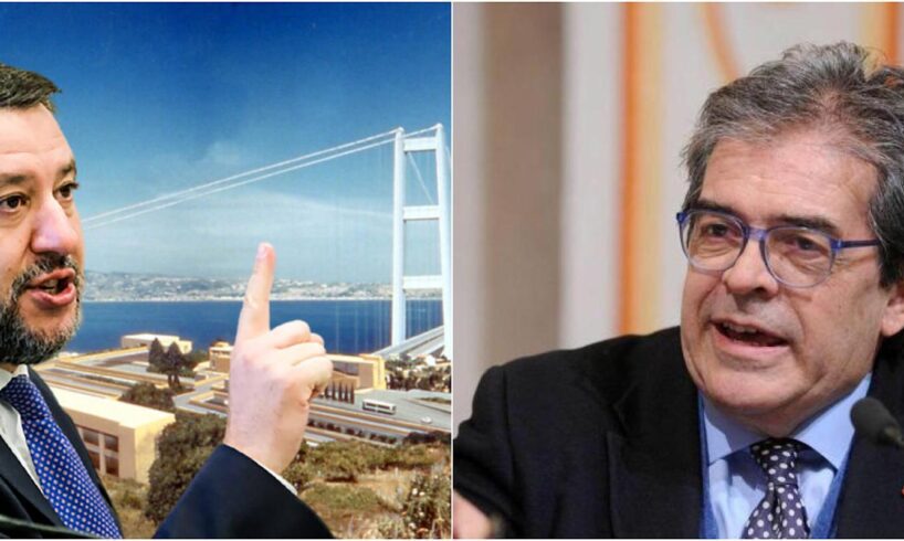 Ponte sullo Stretto, Salvini: «Anche Enzo Bianco dice sì, il progetto unisce oltre le ideologie»