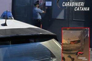 Biancavilla, scoperta carrozzeria abusiva in un garage: 39enne denunciato per rischio ambientale