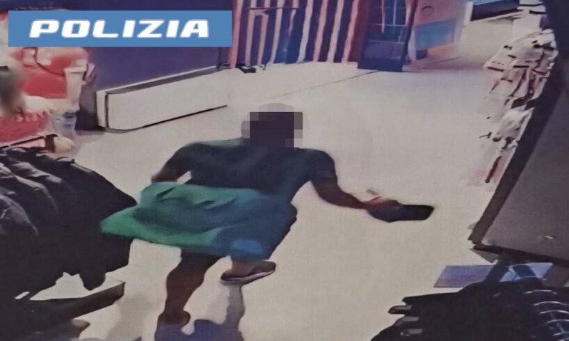 Catania, tenta furto nel punto vendita del Calcio Catania e aggredisce dipendente: 35enne denunciato