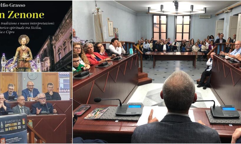 Biancavilla, presentato il libro di Grasso su San Zenone: dalle origini arabe alla Sicilia