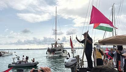 Crisi Gaza: soccorsa barca in Sicilia, rimpatriati gli attivisti bloccati in Israele