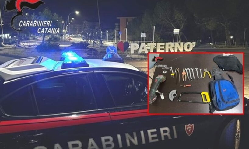 Paternò, tentano di rubare il catalizzatore a un SUV: arrestate due persone