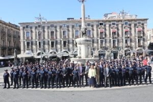 Catania, rinforzo record per la Polizia Locale: giurano 98 agenti. Entro il 2025 altri 22 assunti