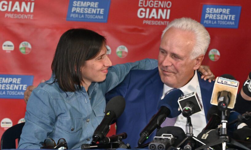 Il campo largo riparte dalla Toscana: Giani stacca il centrodestra. Pd primo partito, crolla la Lega