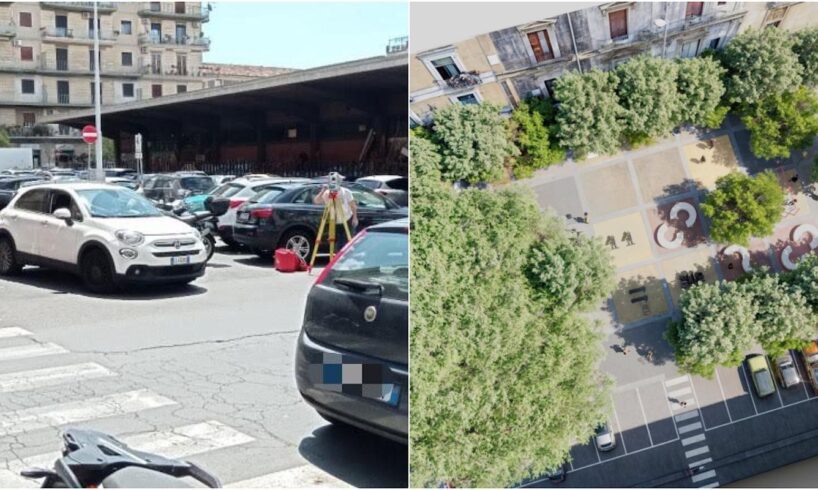 Catania, verso l’avvio il il cantiere da 3,9 milioni per riqualificare le piazze Lupo e Majorana a San Berillo