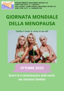 Menopausa, open day nei Consultori di Catania: una settimana di visite e consulenze gratuite