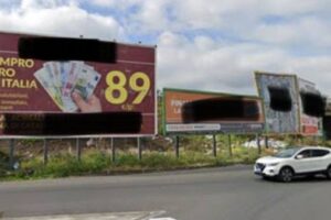 Sicurezza stradale, 40 verbali a Belpasso: bonificata Valcorrente dai cartelloni abusivi