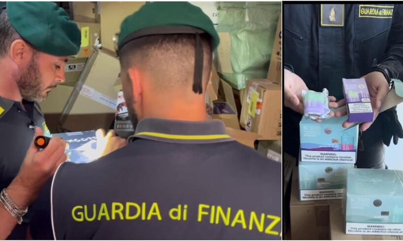 Palermo, la GdF smantella un mercato parallelo di prodotti da fumo: sequestri per 11,5 mln