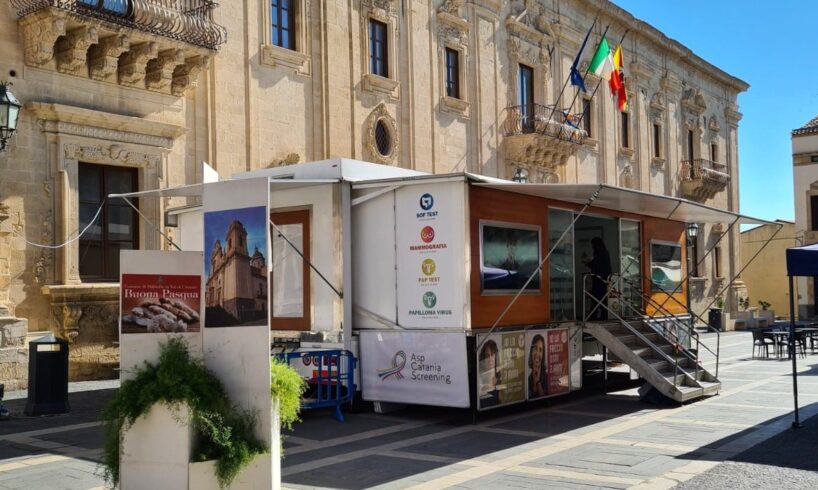 Prevenzione oncologica in tour, dal 28 screening gratuiti in 58 comuni: prime tappe Misterbianco, Motta S. Anastasia, Catania e Paternò