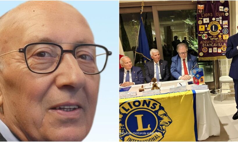 Lions Club, a San Gregorio premio ‘Melvin Jones’ in memoria del pediatra biancavillese Emmanuele: donatore di organi