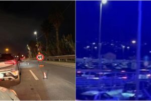 Caos traffico a Catania, turisti a piedi verso l'aeroporto