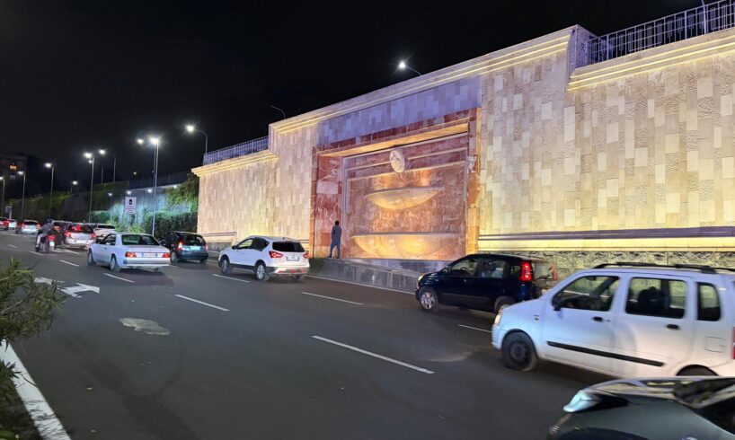 Catania, fontana del Tondo Gioeni di nuovo in funzione: completato l'intervento di manutenzione