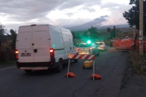 Belpasso, lavori Fce: senso unico alternato sulla SP 3/III tra Valcorrente e Provinciale 14