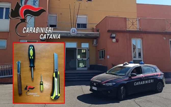 Controlli tra Adrano e Santa Maria di Licodia: sequestri, denunce e patenti ritirate