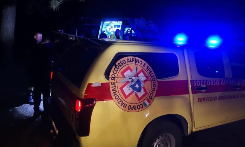 Etna, soccorso notturno: tre escursionisti in difficoltà riportati in sicurezza