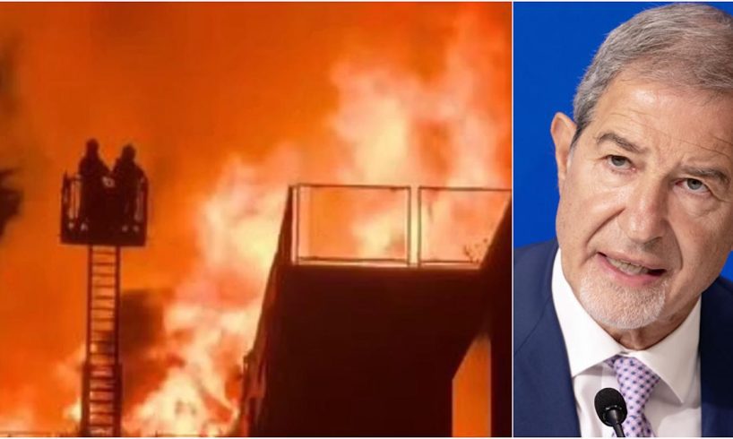 Incendio Le Ciminiere, Musumeci: "La sfida è trovare 17 milioni in pochi mesi"