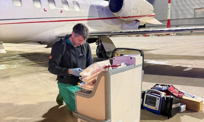 Cuore batte per 6 ore: trapianto da record da Atene a Torino