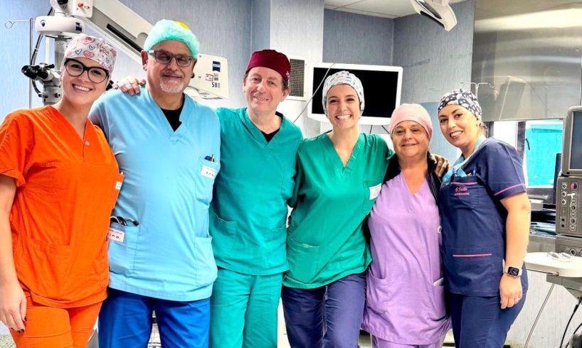 Catania, al ‘Cannizzaro’ tecnica chirurgica innovativa per "tappare" il buco della retina