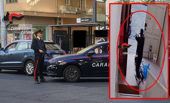 Catania, ladro di monopattini ripreso dalle telecamere: i carabinieri riconoscono il 43enne recidivo