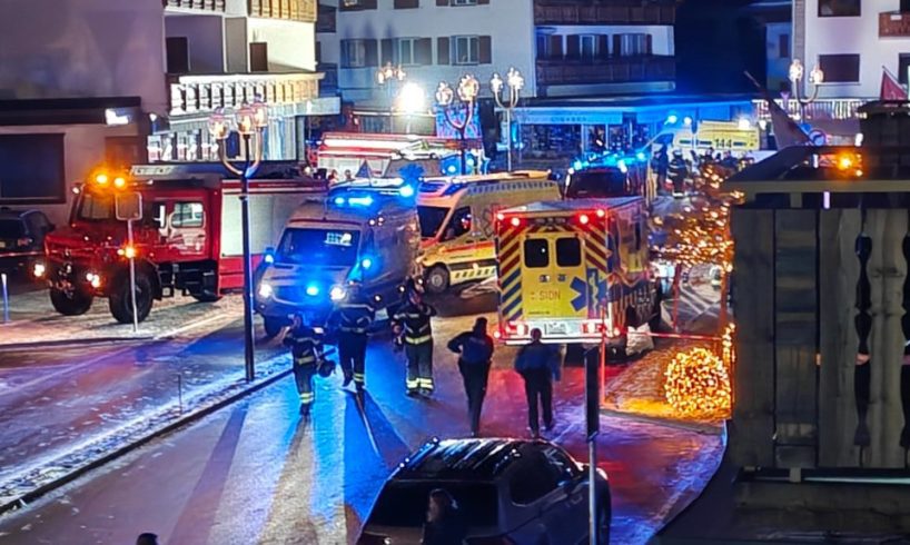Incubo a Capodanno in Svizzera: 47 morti in un incendio in discoteca. Tra le vittime anche italiani, 6 i nostri dispersi