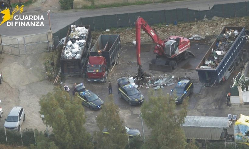 Caltanissetta, traffico illecito di rifiuti speciali: 20 misure cautelari, sequestri per 2 mln