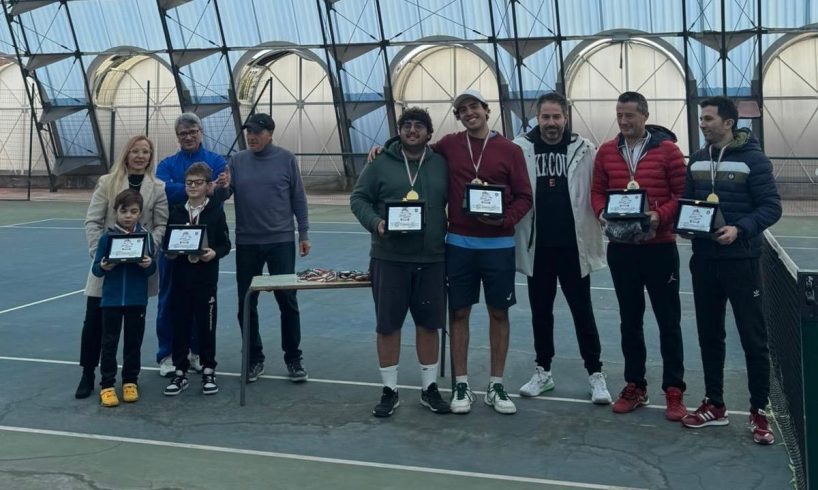 Adrano Tennis Club, un successo il torneo "Armonie di Natale": oltre cento atleti in campo