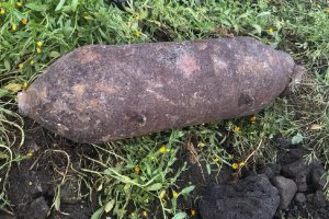 Bronte, bomba della Seconda Guerra Mondiale riemerge durante lavori di scavo