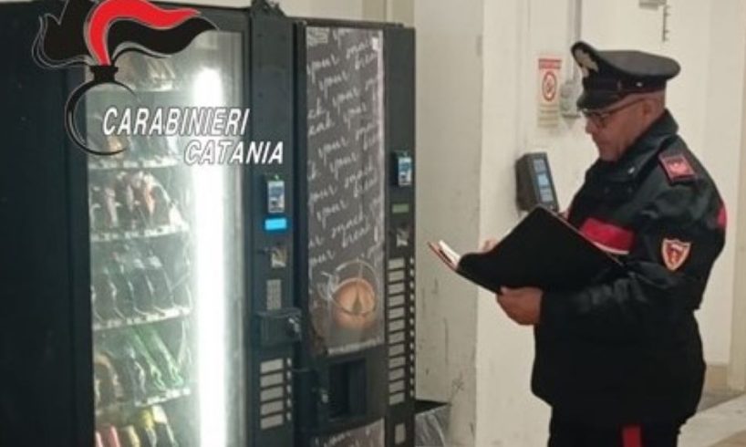 Paternò, tentato furto a distributore automatico in ospedale: bloccato 38enne pregiudicato