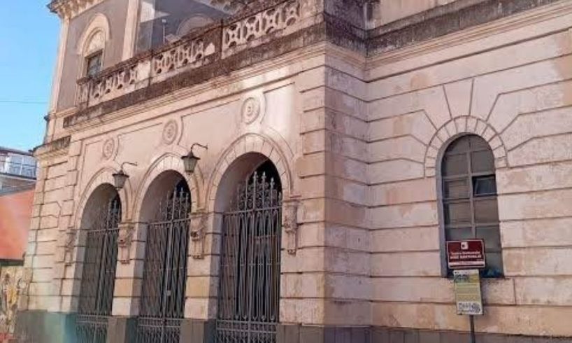 Belpasso, Teatro Martoglio chiuso per danni dal ciclone Harry