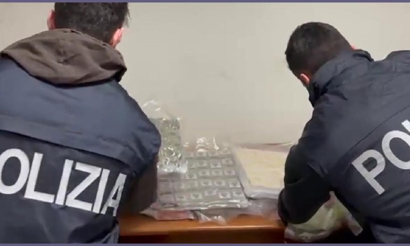 Catania, arrestati padre e figlio a Catania con 137 kg di droga nascosta in panetti-sapone